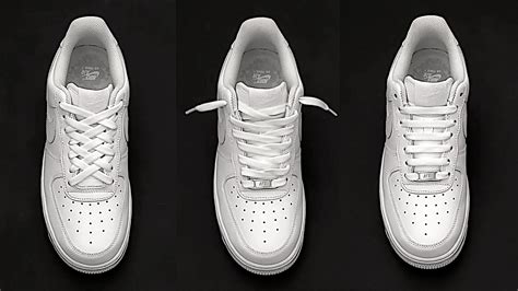 nike damen binden|10 Cool Shoe Lace styles (Nike Air Force 1) .